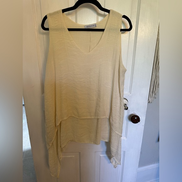 MISSLOOK Tops - Misslook Gauzy Tank Top